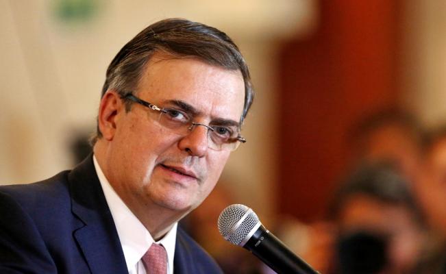 Confirma Ebrard: Trump y AMLO no han hablado del muro