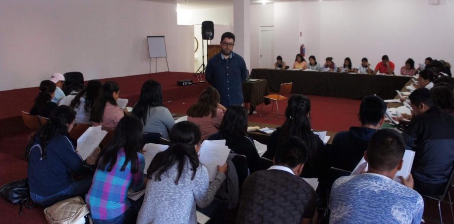 Imparte IEEPO curso “Leer para la Vida” a estudiantes normalistas