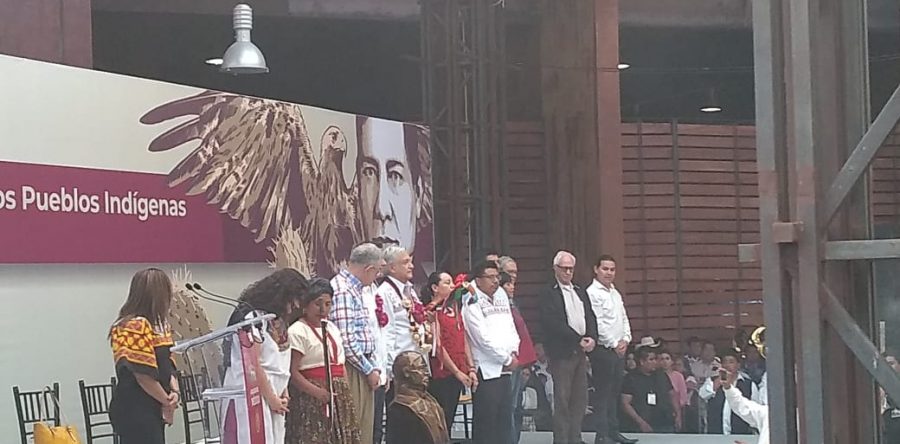 “El pacto de la federación con  los pueblos indígenas para reconocer sus derechos”: AMH