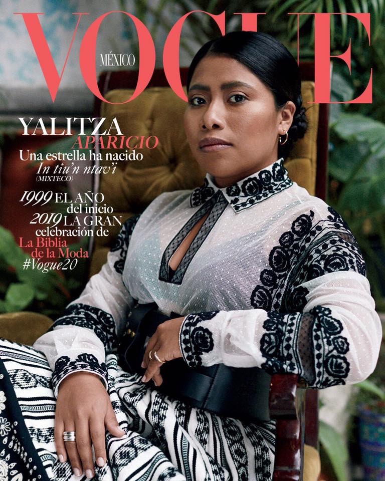 Yalitza Aparicio engalana portada de Vogue