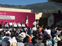 Atestigua AMH arranque del Programa de Pavimentación de Caminos a Cabeceras Municipales