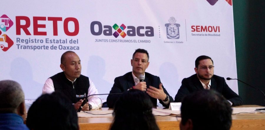 Arranca programa de Registro Estatal del Transporte de Oaxaca