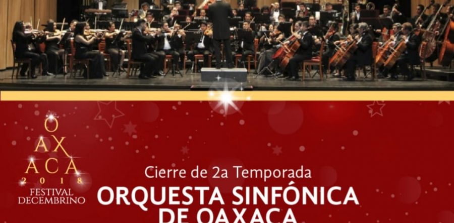 Invita Seculta al cierre de la segunda temporada de la sinfónica de Oaxaca