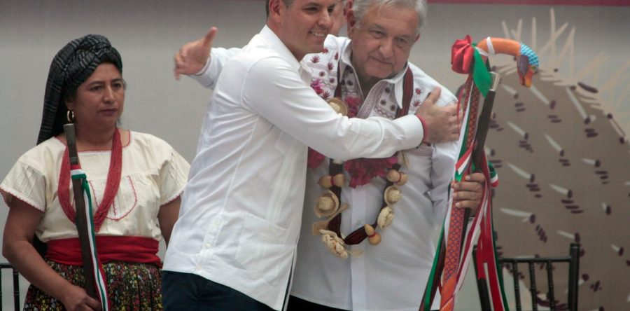 Amlo y Murat:  Moisés MOLINA