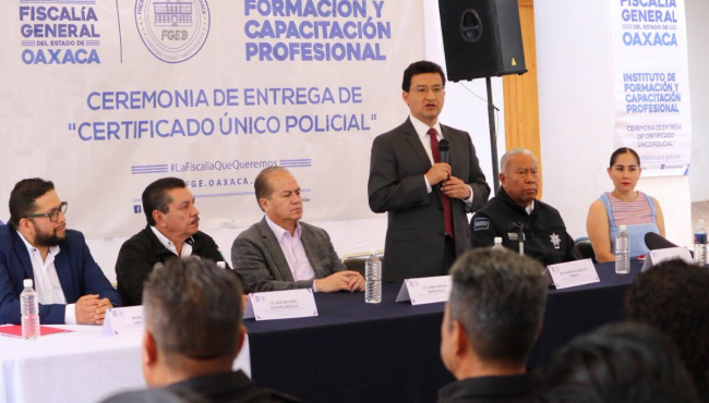 Fiscalía y AEI garantes de la paz en el Estado: Alfredo Martínez de Aguilar