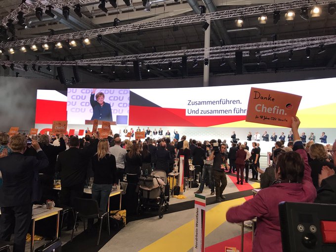 Merkel se despide de su partido: “Ha sido un honor”