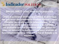 México: AMLO como laboratorio populista: Carlos Ramírez