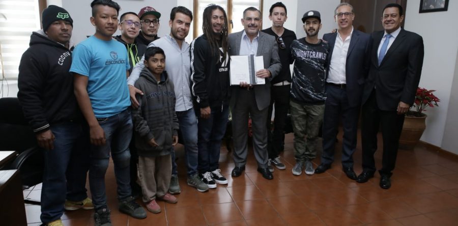 Gobierno Municipal entrega proyecto de ampliación del Parque Skate Quintas las Águilas