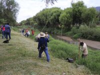 Siembran 130 árboles en las riberas del Río Atoyac
