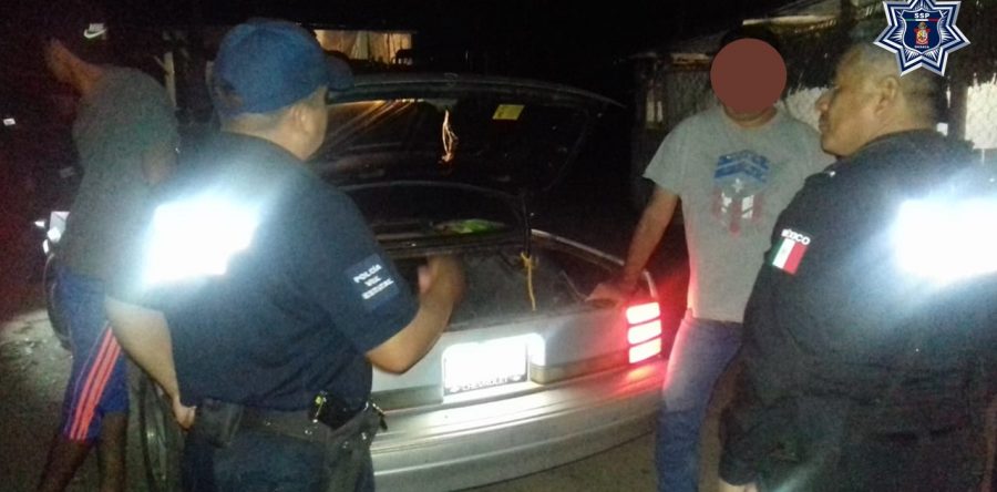 Recupera Policía Estatal vehículo con reporte de robo