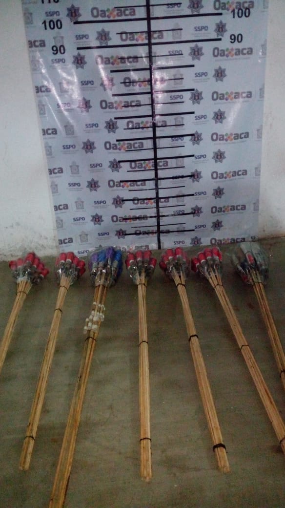 Detiene Policía Estatal a persona que llevaba tres envoltorios de marihuana