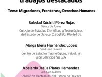 Ganadoras y Ganadores del Segundo Concurso de Ensayo sobre Migración: IOAM