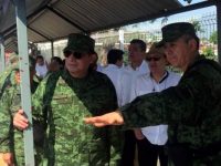 Titulares de Seguridad, Marina y Defensa visitan la frontera sur