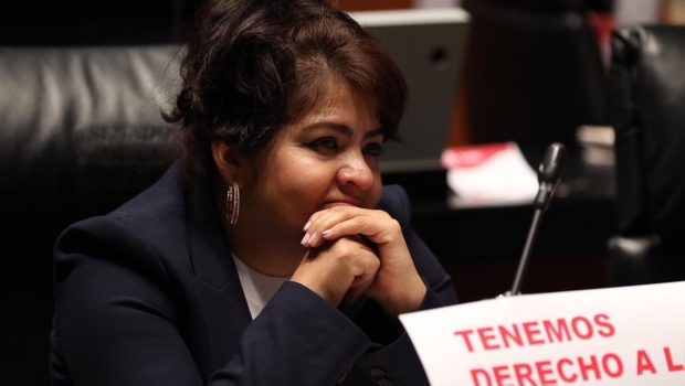 Nestora Salgado, la única senadora de Morena que votó contra reforma de prisión preventiva