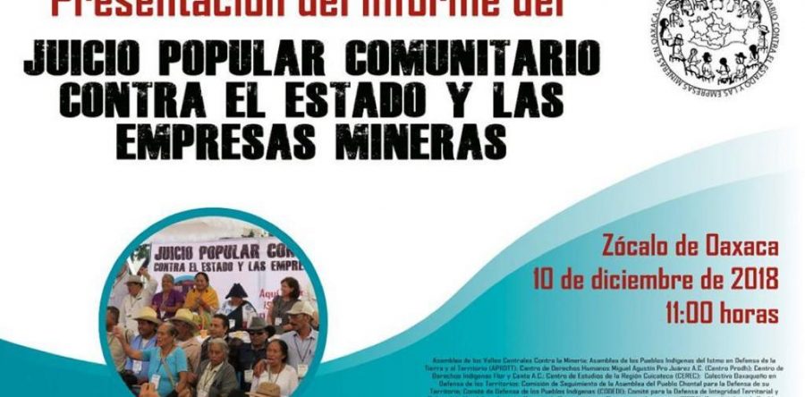 Exigen cancelación de 322 de concesiones mineras en Oaxaca