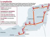 Construcción de Tren Maya iniciará 16 de diciembre: López Obrador