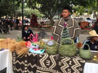 Realizan en el zócalo de la ciudad la  primera Expo feria cultural “Ñuu Dau”