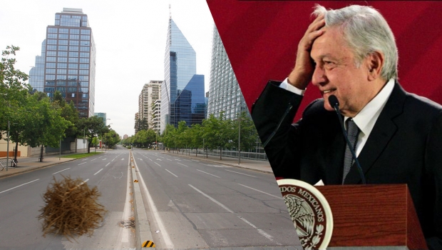 “La mala es que no hay gasolina, la buena es que ya solucionamos el problema del tráfico” – AMLO