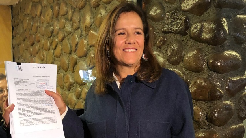 Margarita Zavala inicia camino ante INE para construir partido político