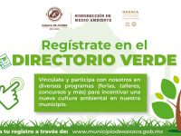 Invita Ayuntamiento capitalino a integrar el “Directorio Verde”