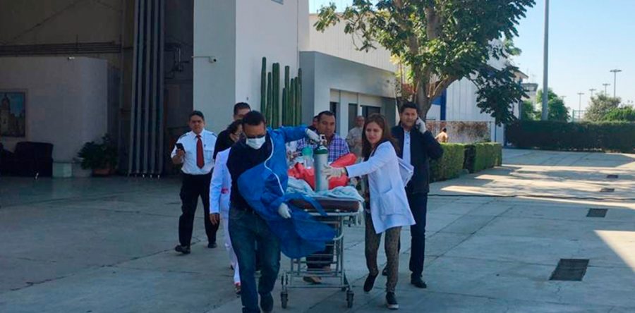 Traslada ambulancia aérea a menor por quemaduras a Galveston, Texas