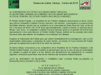Partidos políticos se disputaban militancia de Porcayo Sánchez