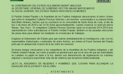 Partidos políticos se disputaban militancia de Porcayo Sánchez