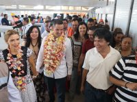 Supervisa AMH avance en la reconstrucción del mercado de Juchitán