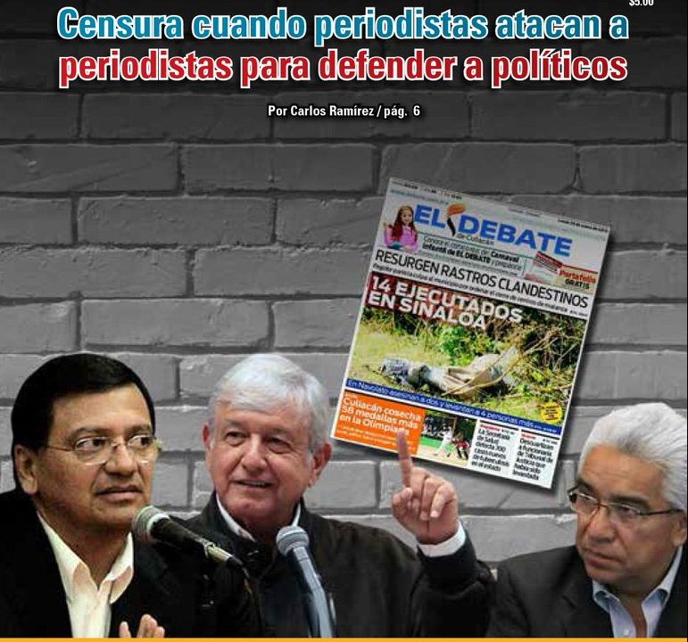 Censura cuando periodistas atacan a periodistas para defender a políticos: Carlos Ramírez