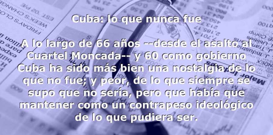 Cuba: lo que nunca fue: Carlos Ramírez