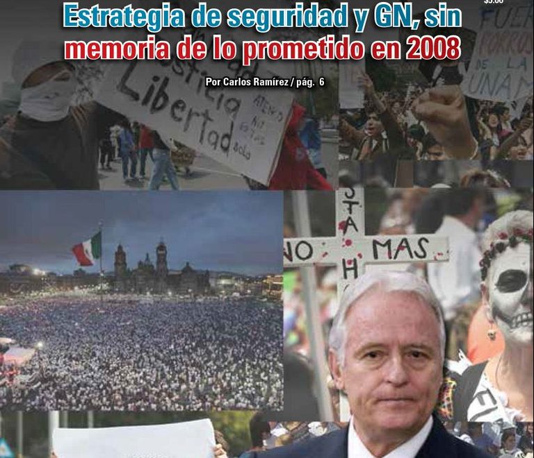 Estrategia de seguridad y GN, sin memoria de lo prometido en 2008: Carlos Ramírez