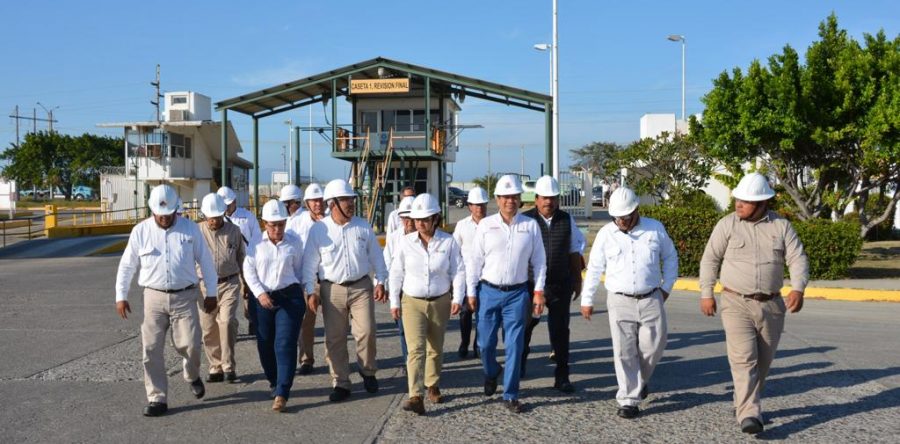 Participa Semaedeso en la evaluación de mantenimiento y rehabilitación de la refinería de Salina Cruz
