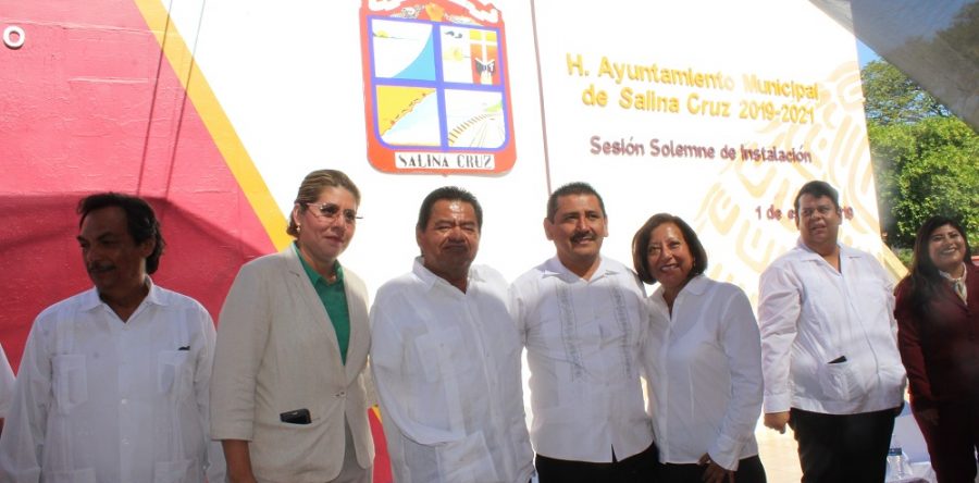 Trabaja Gobierno de Oaxaca por el bienestar de ciudadanía de Salina Cruz: SINFRA