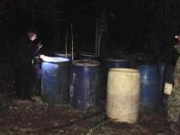 Localizan y aseguran 2 mil litros de hidrocarburo en el Istmo