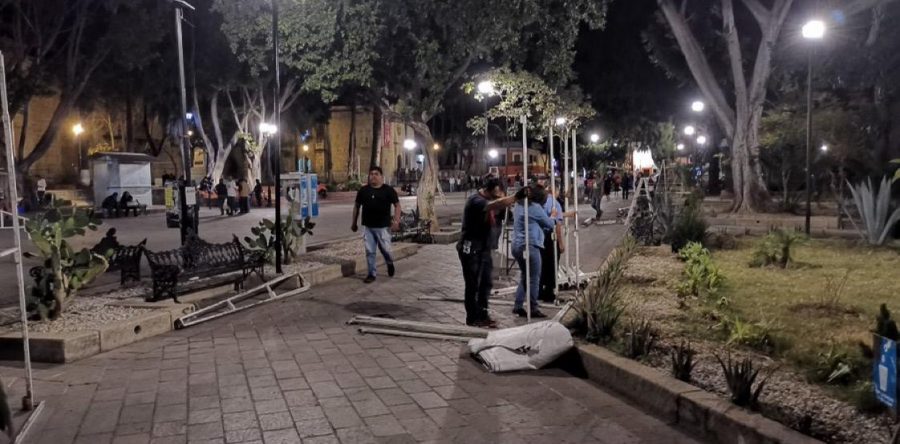 Llegan nuevamente tianguistas al Paseo Juárez el Llano