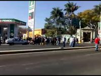 Por segundo día trabajadores de la educación toman cruceros de la capital