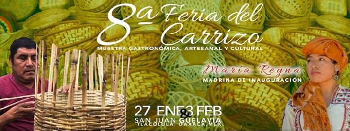 Anuncian la VIII Feria del Carrizo en Guelavía
