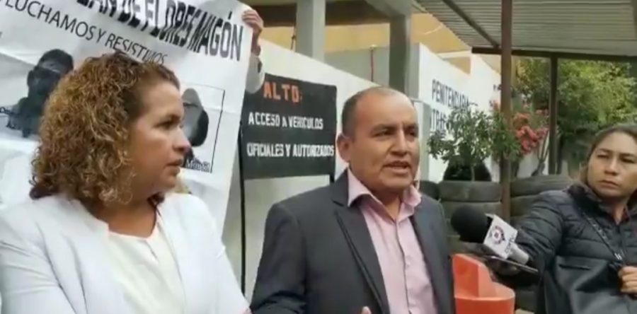 Exigen liberación de presos políticos de de Eloxochitlán de Flores Magón