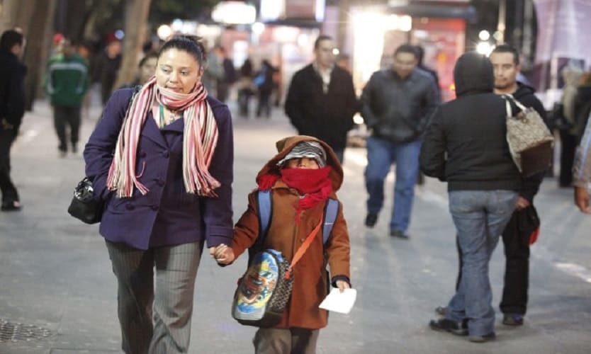 Nuevo frente frío causará descenso de temperatura en cuatro estados