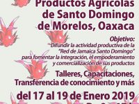 Anuncian la Segunda Feria de la Jamaica y Productos Agrícolas en Santo Domingo de Morelos