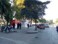 Resguardan policías el Llano; ambulantes amagan con instalarse en la zona