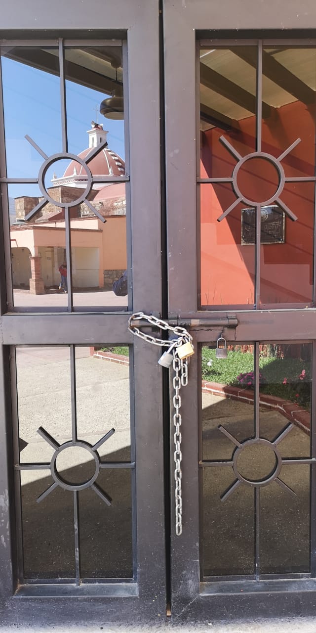 Pide edil de San Jacinto Amilpas apoyo a AMLO para dar solución a conflicto