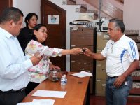 Avanza proceso para elección de agentes municipales; Ayuntamiento capitalino sortea colores de planillas