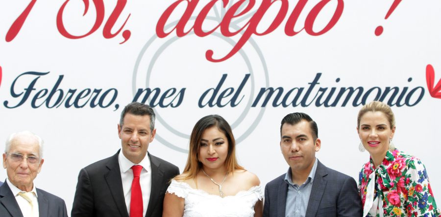 Atestigua Alejandro Murat enlaces matrimoniales gratuitos