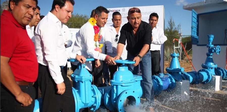 Fortalece gobierno de Alejandro Murat infraestructura hidráulica en Tlacolula