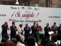 Contraen matrimonio 204 parejas durante el arranque de las bodas colectivas
