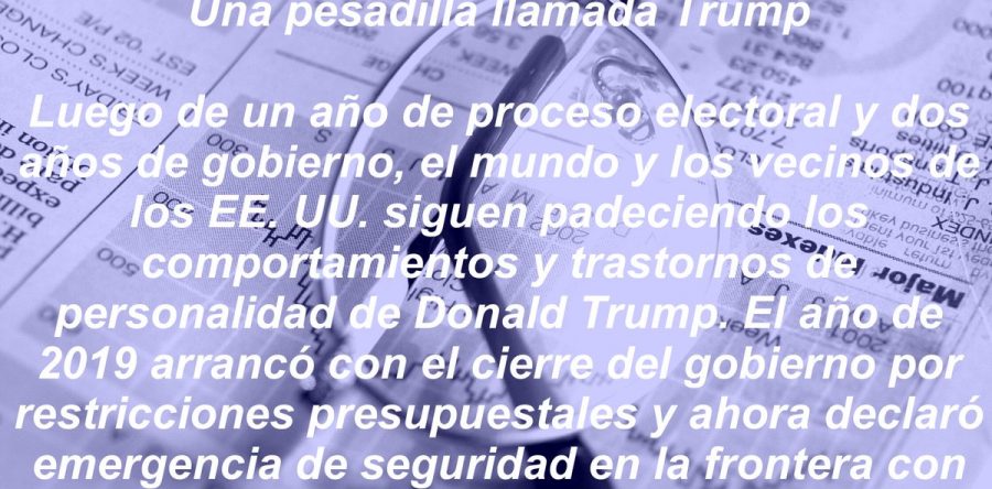 Una pesadilla llamada Trump: Carlos Ramírez