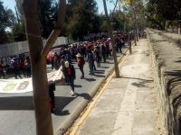 Presionan normalistas a gobierno para obtener plazas