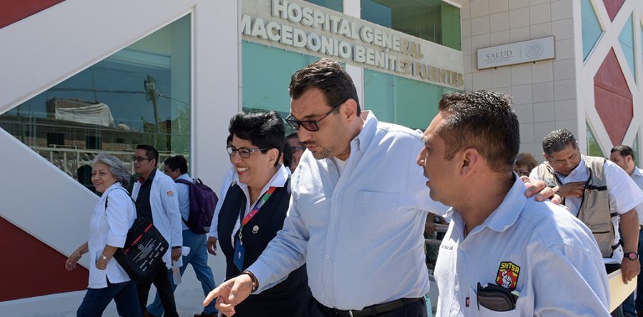 Avanza infraestructura del sector salud en la región del Istmo de Tehuantepec