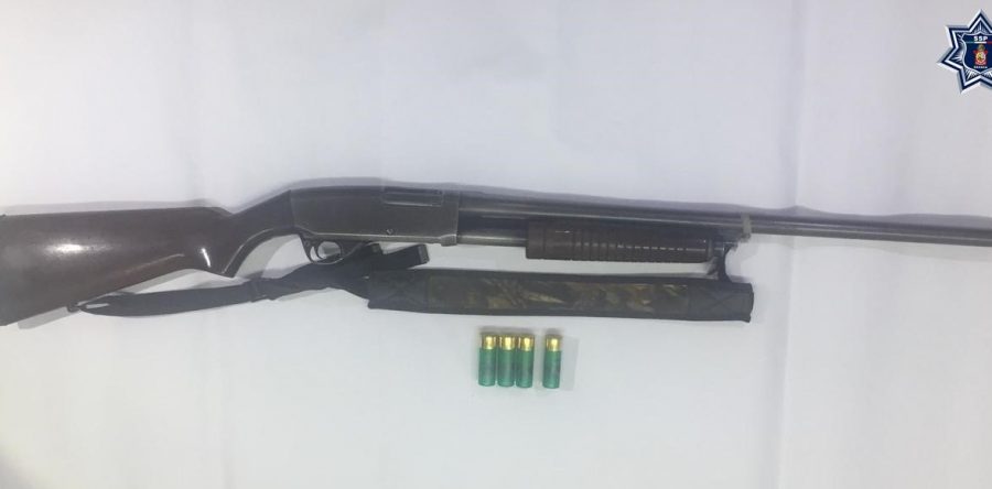 Tres personas aseguradas por la probable violación a la Ley Federal de Uso de Armas de Fuego y Explosivos en Ejutla de Crespo